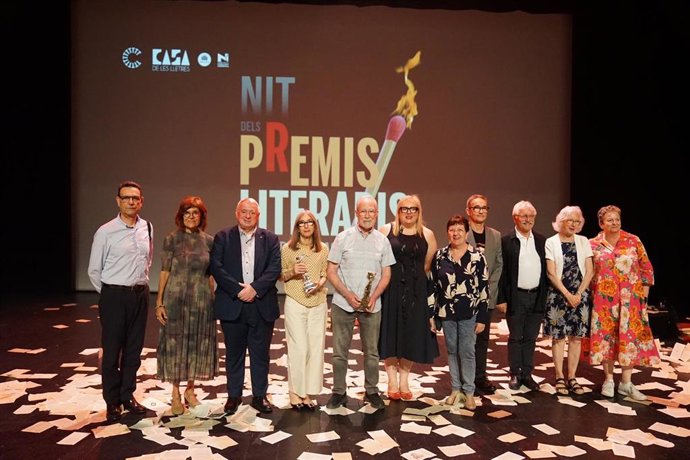 Gala de entrega de los premios literarios Ciutat de Tarragona.