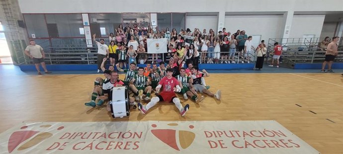 Final del XXV Trofeo Diputación de Cáceres de Fútbol Sala Masculino, disputado entre el AD Casar de Cáceres y el Castañar de Ibor FS