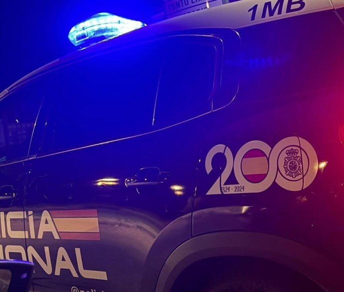 Coche de la Policía Nacional.