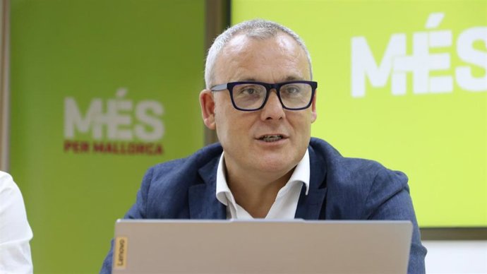 El portavoz de MÉS per Mallorca en el Consell, Jaume Alzamora. Recurso.