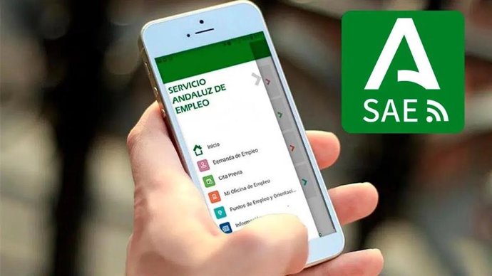 Archivo - App del Servicio Andaluz de Empleo (SAE).