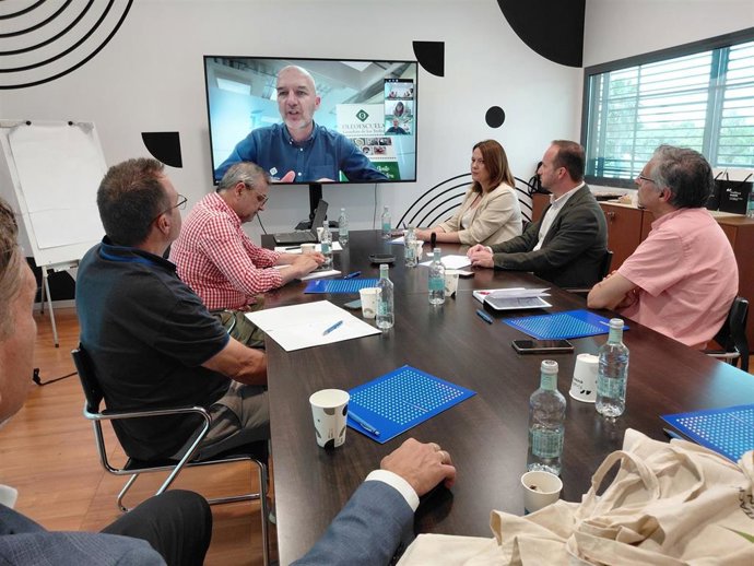 Reunión entre Geolit y el Tecnoparc de Reus.