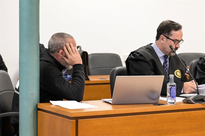 Archivo - O condenado por matar á súa parella en Ou Birloque, na Coruña, durante o xuízo