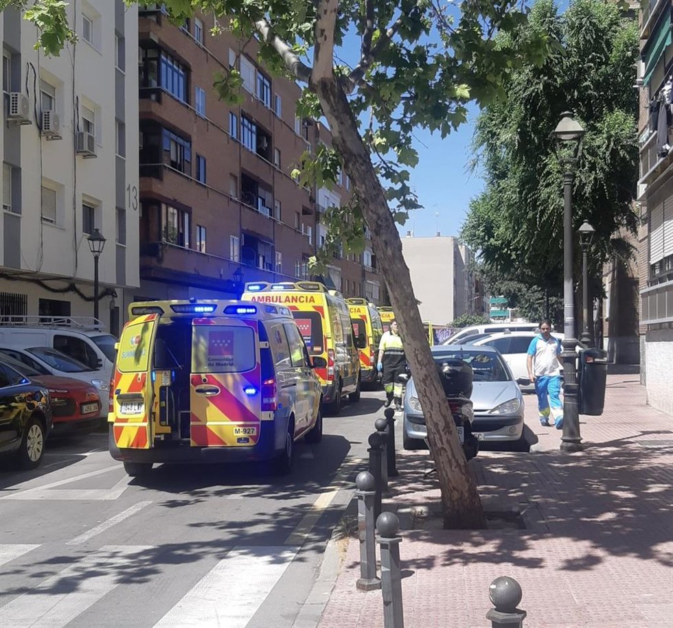 Grave un hombre de 30 años en Móstoles por herida de arma blanca