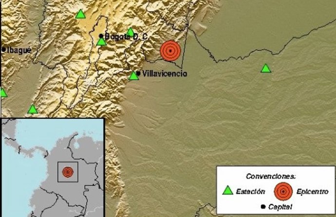 Terremoto en Colombia
