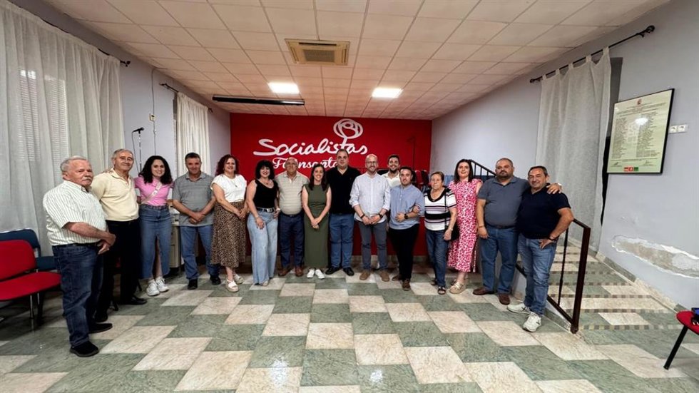 El PSOE de Jaén nombra a Antonio Navas como nuevo secretario general del partido de Fuensanta.