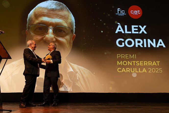 El crítico de cine Àlex Gorina ha ganado el premio Montserrat Carulla del Festival Internacional de Cinema en Català (FIC-CAT)