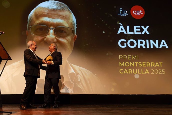 El crític de cinema Àlex Gorina ha guanyat el premi Montserrat Carulla del Festival Internacional de Cinema en Català (FIC-CAT)