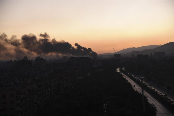 Archivo - Explosión en Siria (archivo)
