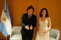 Ayuso se reúne con Milei durante su visita a Madrid Economic Forum
