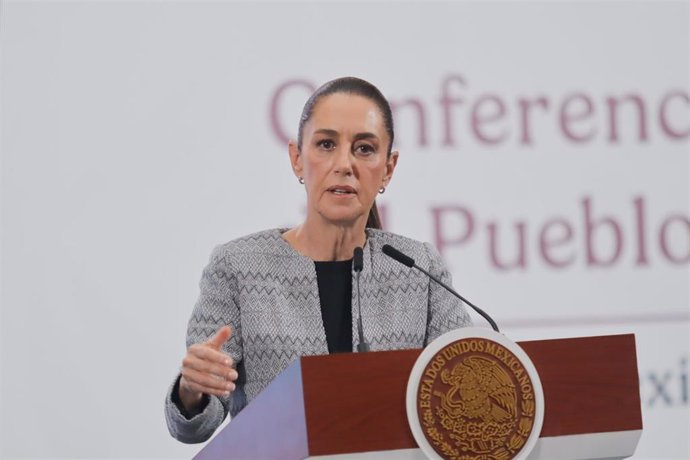 La presidenta de México,  Claudia Sheinbaum