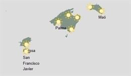 El tiempo hoy, lunes 9 de junio, en Baleares.