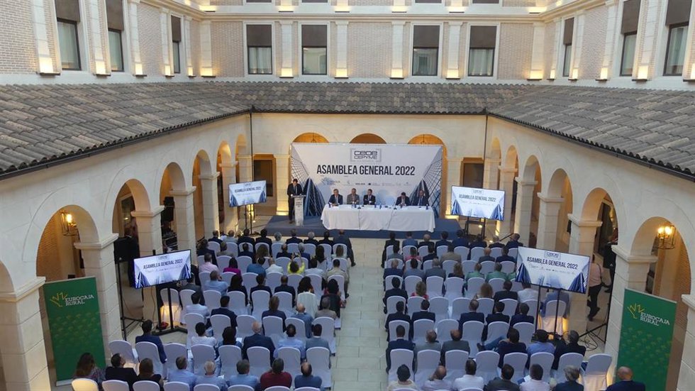 Asamblea electoral de CEOE-Cepyme Cuenca.