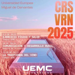 Cartel de los cursos.