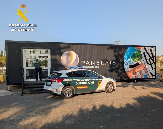 Imagen del establecimiento asaltado.