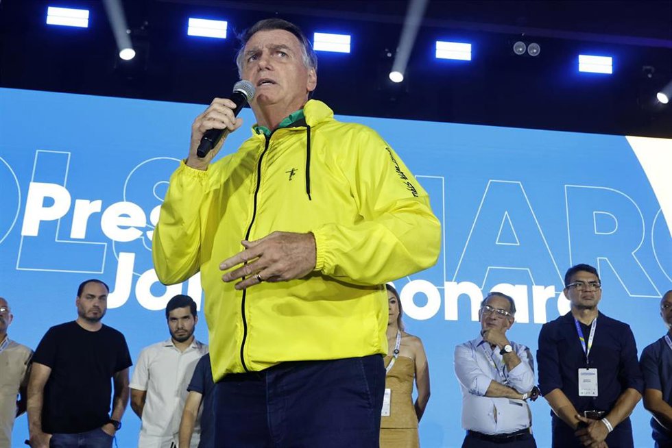 Jair Bolsonaro, expresidente de Brasil.