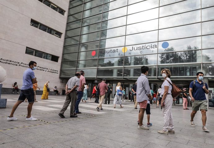 Archivo -  Ciutat de la Justícia de València en imatge d'arxiu