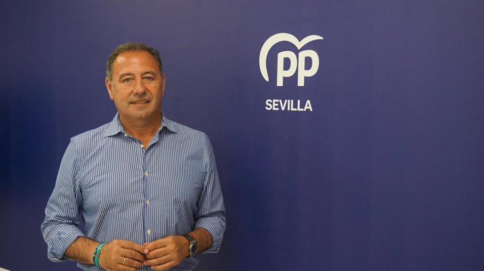 El presidente del PP de Sevilla, Ricardo Sánchez