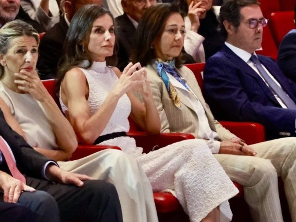 La Reina Letizia ha retomado su agenda oficial este lunes
