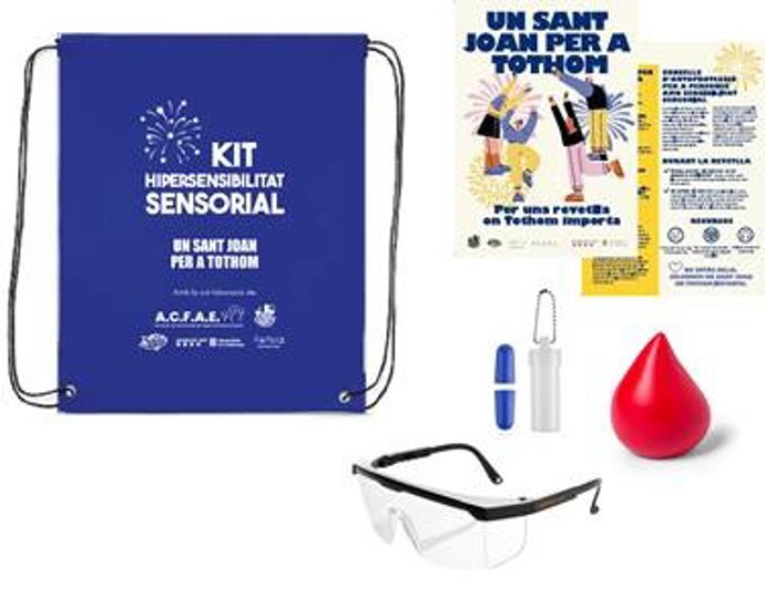 Kit per a persones amb hipersensibilitat sensorial