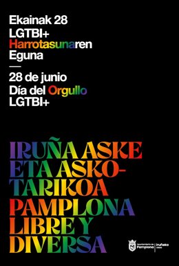 El Ayuntamiento de Pamplona se suma a la celebración del Día Internacional del Orgullo LGTBI+