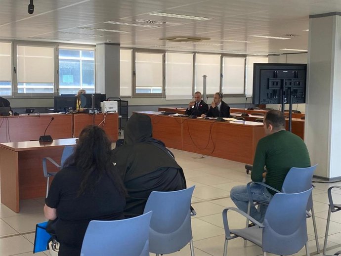 Los acusados, ante la Audiencia
