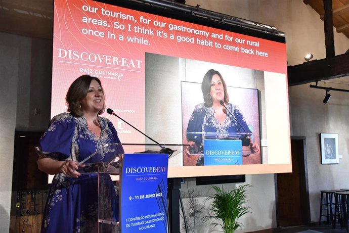 La consejera de Economía, Patricia Franco, inaugura el I Congreso Internacional de Turismo no Urbano Discover-Eat.