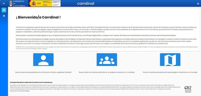 Web de carrdinal