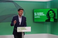 PSOE-A acusa a Moreno de "quitarse la careta" para "ir del brazo del ala más radical" del PP