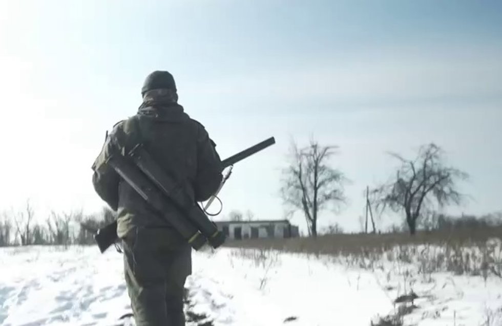 Archivo - Un militar ruso en Kursk