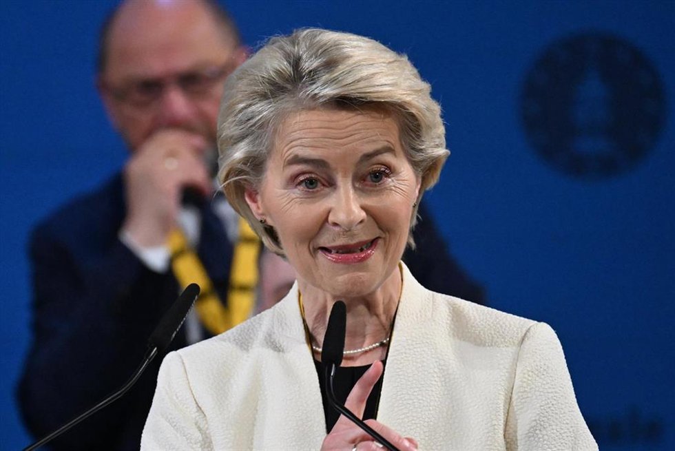 Ursula von der Leyen, a 29 de mayo de 2025. 