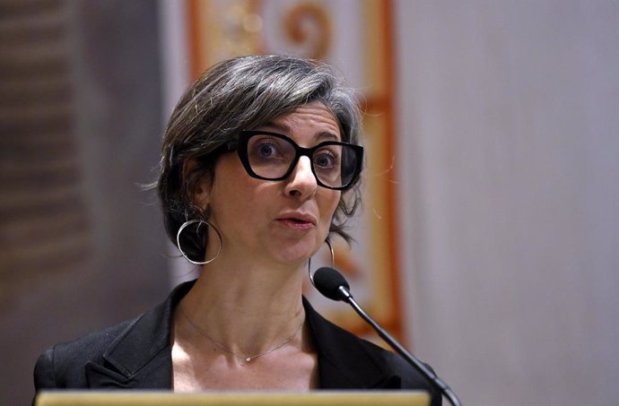 La relatora de l'ONU per Palestina, Francesca Albanese