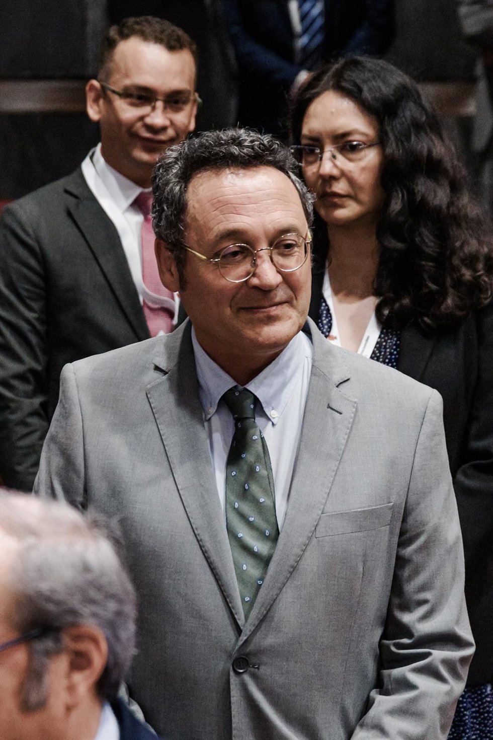 El fiscal General del Estado, Álvaro García Ortiz, durante el acto de entrega de los XIX Premios anuales del Observatorio contra la Violencia Doméstica y de Género, en el Consejo General del Poder Judicial (CGPJ)