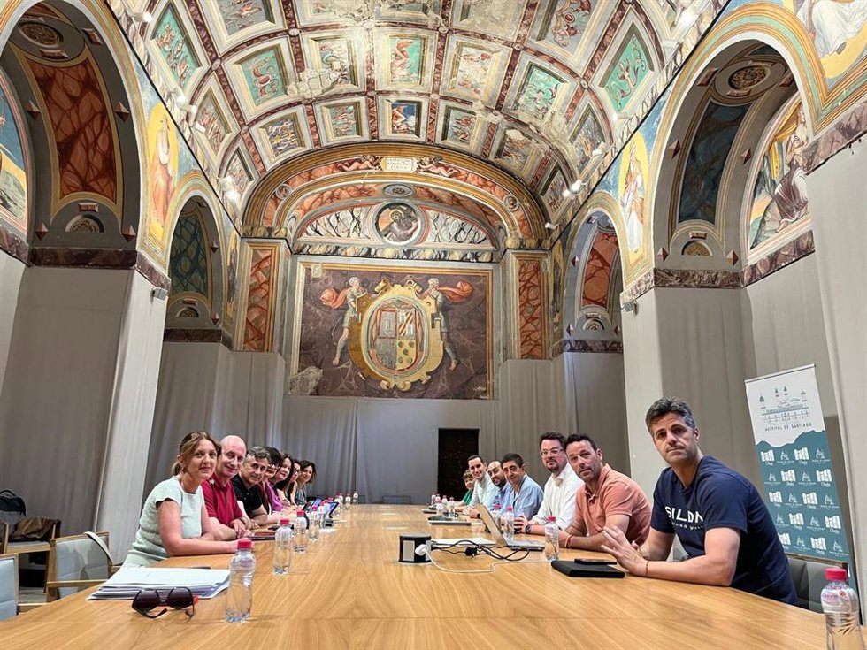 Reunión en Úbeda del equipo de gobierno de Diputación