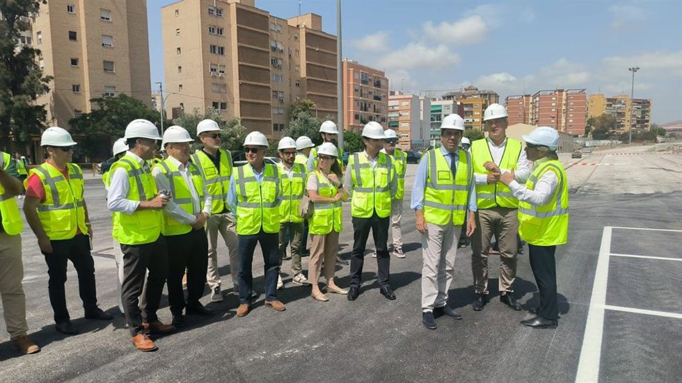 Mazón anuncia que el aparcamiento provisional de la Estación Central abrirá el 18 de junio con 204 plazas