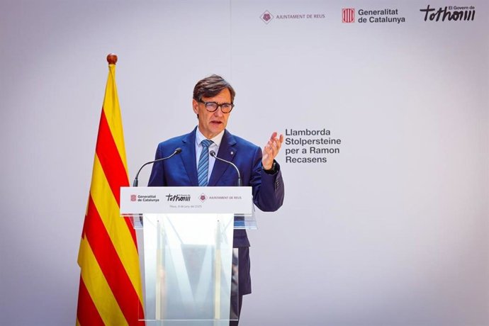 Illa durante su discurso