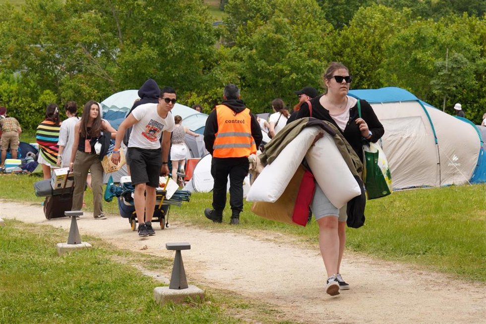 Archivo - Ambiente durante el arranque del festival O Son do Camiño en O Monte do Gozo, a 30 de mayo de 2024, en Santiago de Compostela, Galicia (España).
