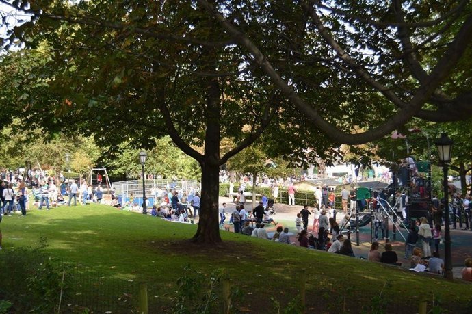 Una edición anterior del Martes de Campo en Oviedo