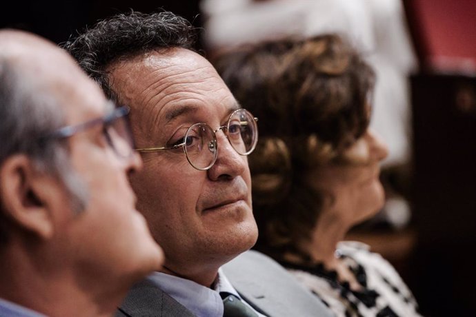 El fiscal general del Estado, Álvaro García Ortiz, durante el acto de entrega de los XIX Premios anuales del Observatorio contra la Violencia Doméstica y de Género, el mismo día que el Supremo acuerda su procesamiento. 
