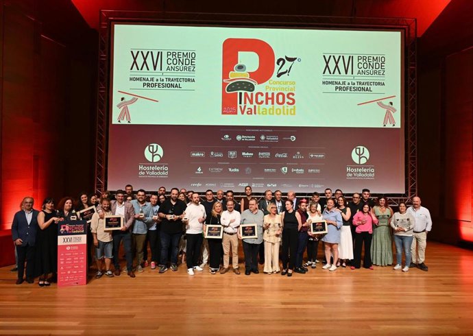 Gala de entrega del XXVII Concurso Provincial de Pinchos de Valladolid