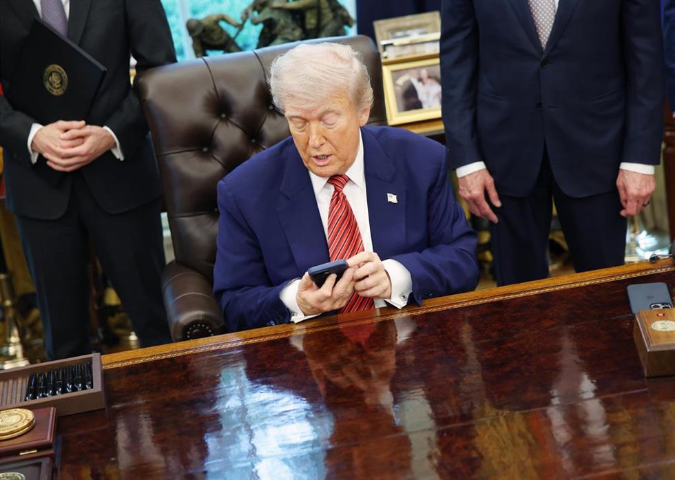 El presidente estadounidense, Donald Trump