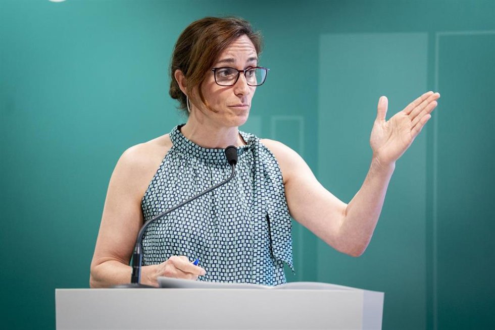 La ministra de Sanidad, Mónica García.