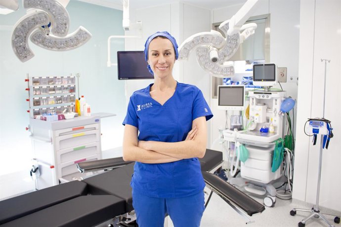 Imagen de la doctora Martínez Padilla, de Aurea Clinic.