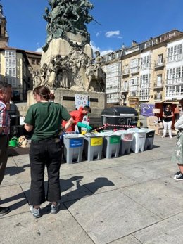 Campaña de concienciación ambiental en Vitoria-Gasteiz