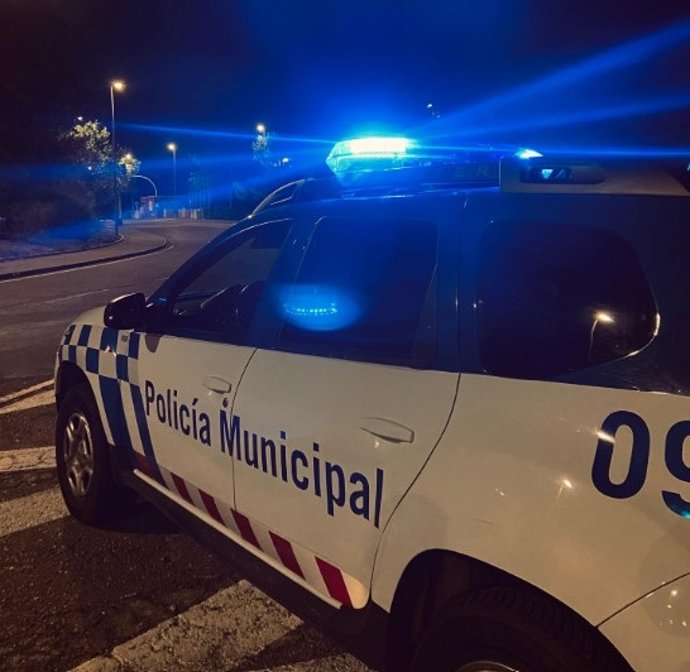Un vehículo de la Policía Municipal de Valladolid.