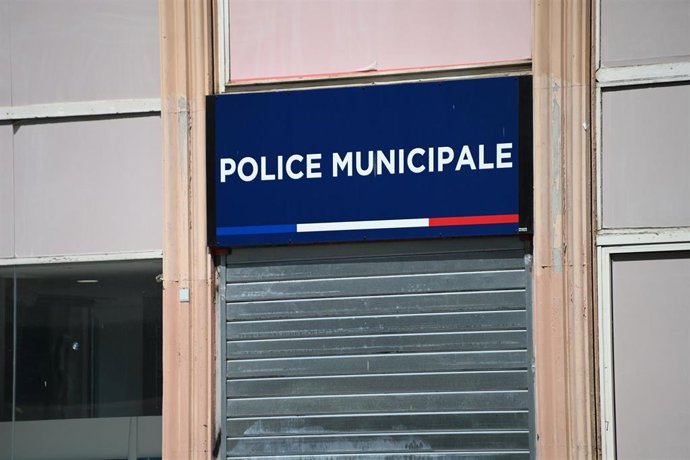 Entrada de una comisaría de Policía en la ciudad francesa de Marsella