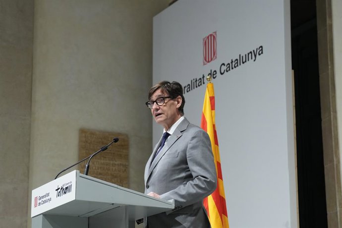 El president de la Generalitat, Salvador Illa