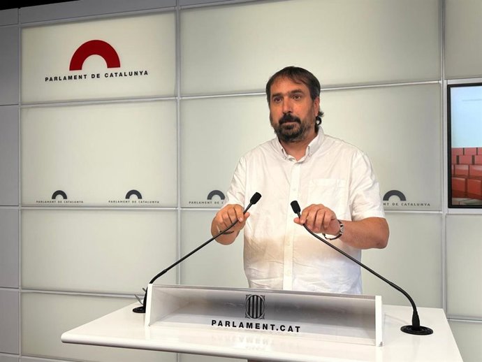 El diputado de la CUP en el Parlament, Dani Cornellà