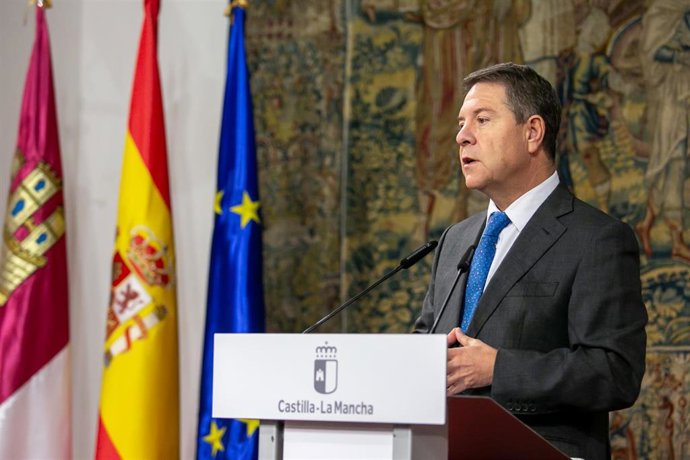 Archivo - El presidente de Castilla-La Mancha, Emiliano García-Page