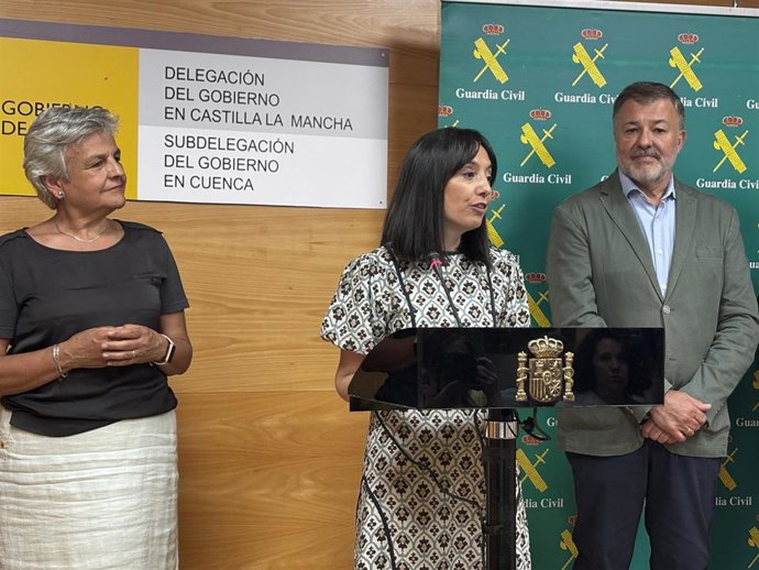 La directora general del Instituto Armado, Mercedes González, en Cuenca.